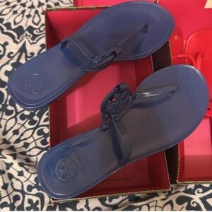 Tory Burch Blue Sandals